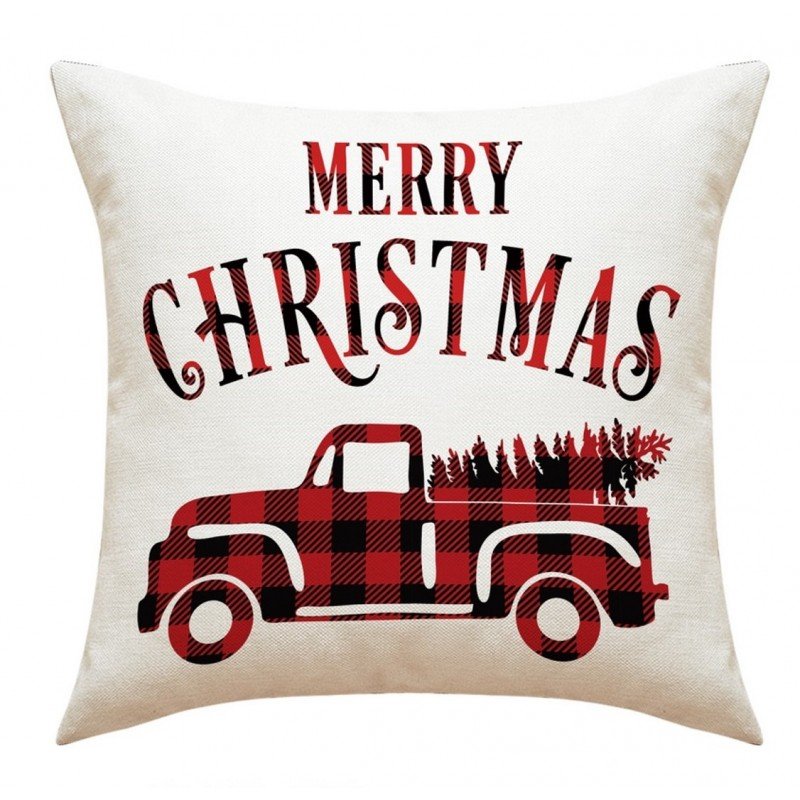 Poszewka Na Poduszkę 45 X 45 Cm Motyw Świąteczny Boho Pod124