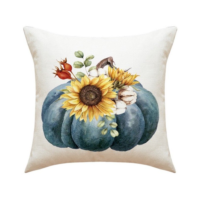 Poszewka Na Poduszkę 45X45Cm Piękny Druk Jesień Boho Pod112