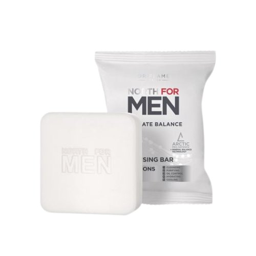 Oriflame, North for Men Ultimate Balance, Mydło kostka, 100g