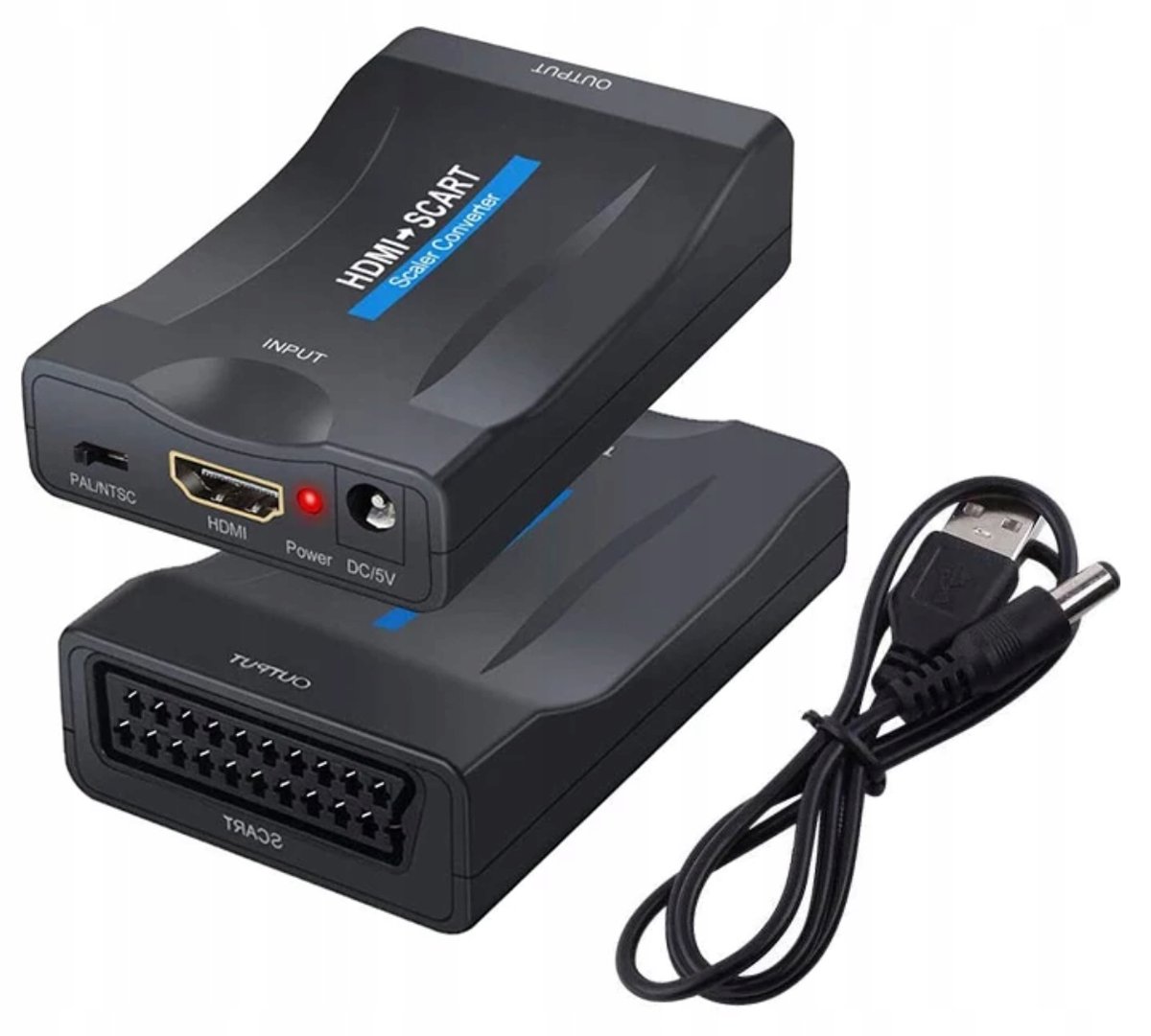 ADAPTER KONWERTER HDMI DO NA SCART AV EURO HD 1