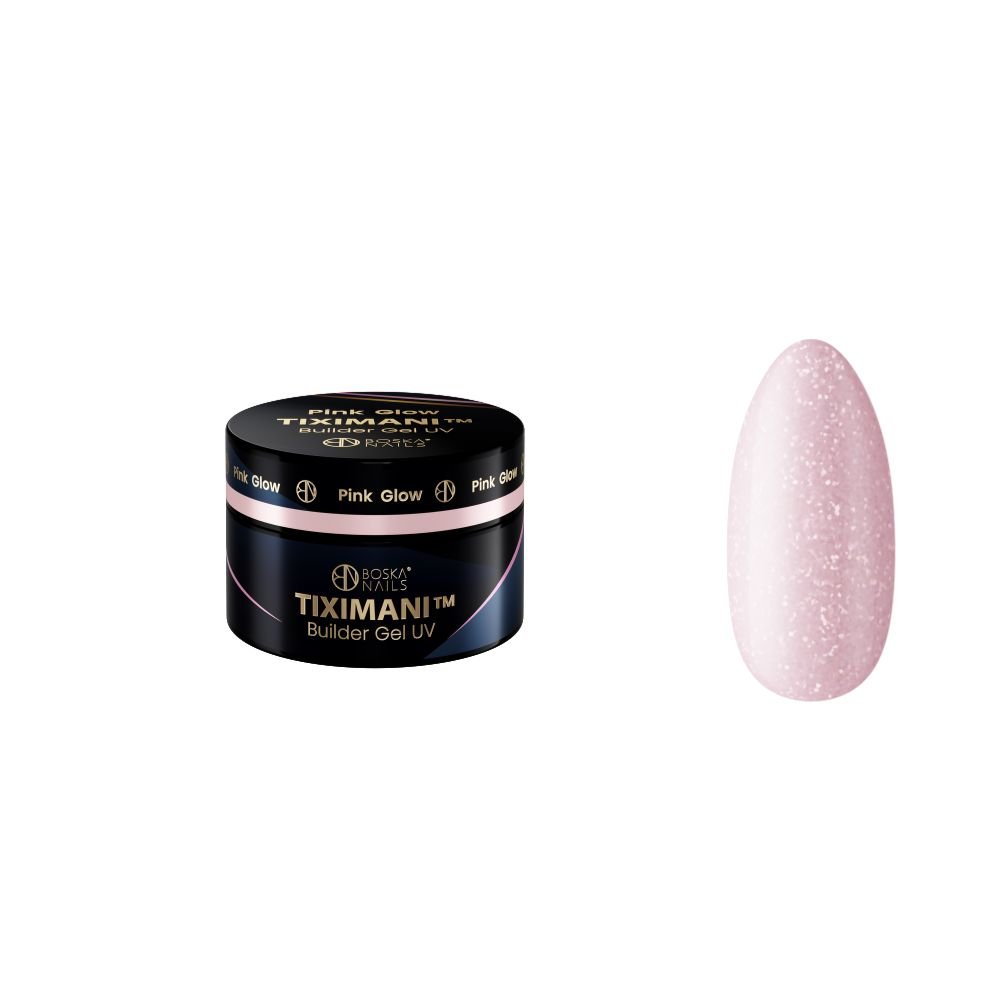 Żel budujący Boska Nails Tiximani Pink Glow, 15 ml
