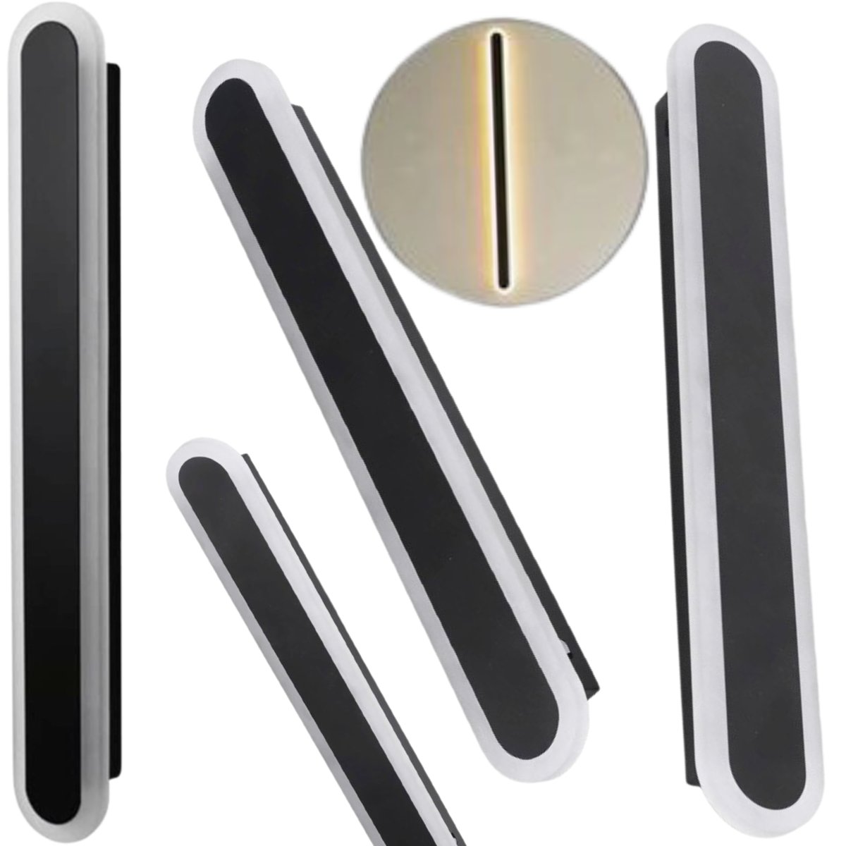 LAMPA KINKIET LED OGRODOWA ELEWACYJNA ZEWNĘTRZNA DŁUGA 60CM B.CIEPŁA 19W