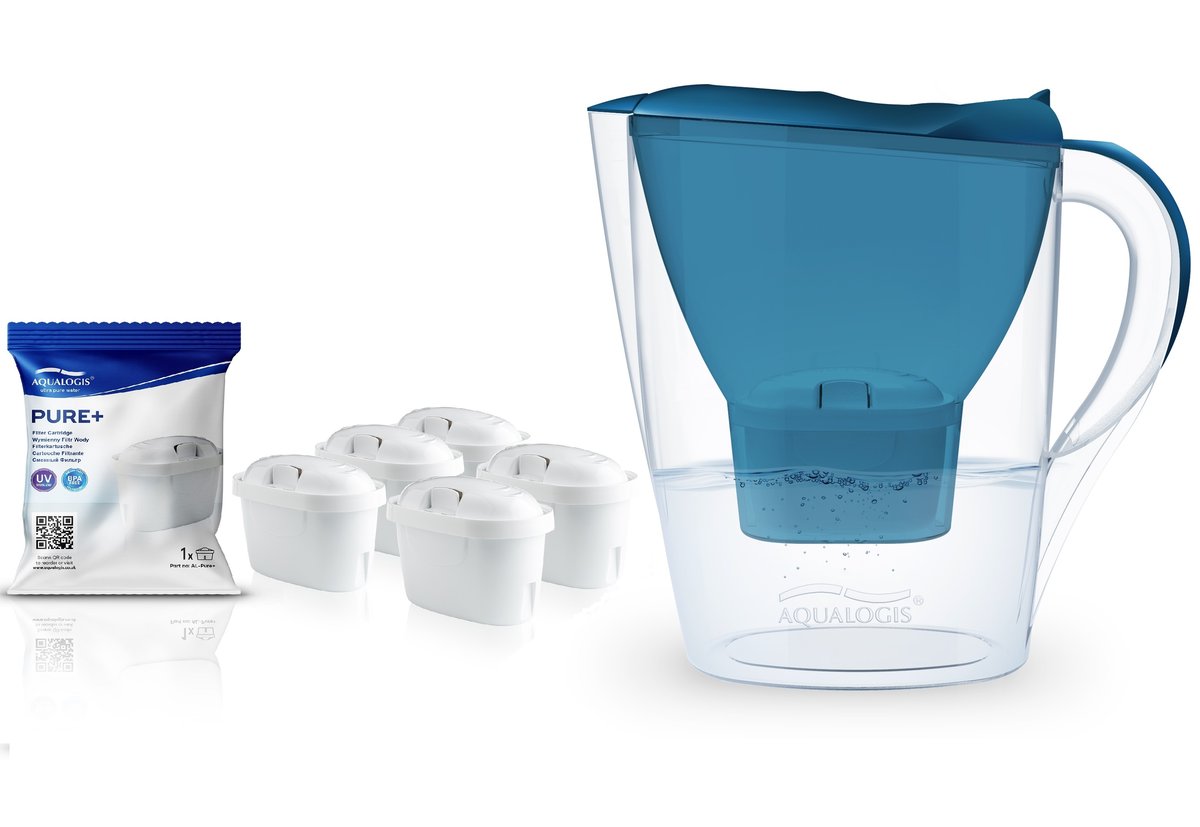 Zestaw Aqualogis Harmony Granatowy 4+1 Filtrów