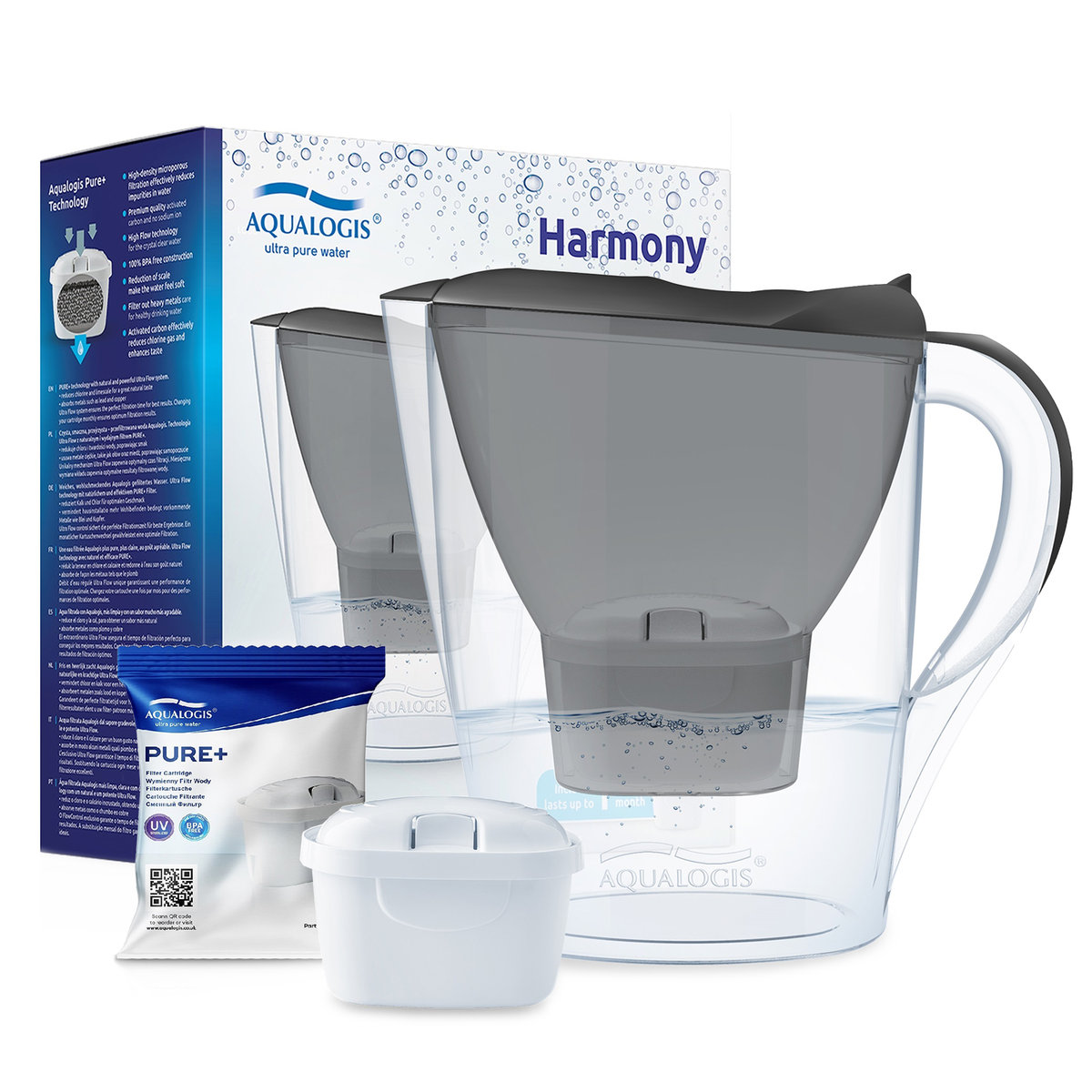 Aqualogis Harmony 2.6 Grafitowy (Szary)