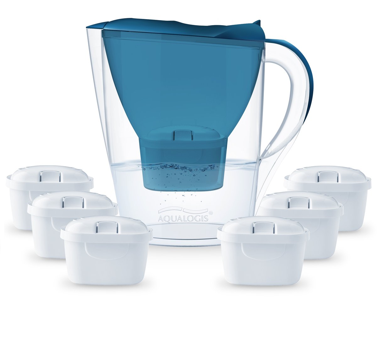 Zestaw Aqualogis Harmony Granatowy 5+1 Filtrów