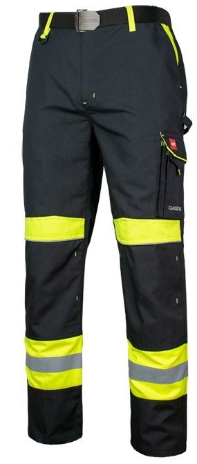 Spodnie do pasa Classic-Vis Yellow rozmiar 62 ART-MAS