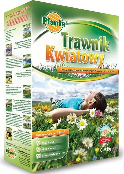 Trawa Trawnik kwiatowy 0,9 kg PLANTA