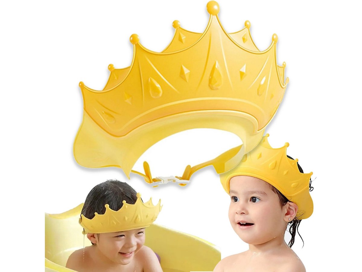 Rondo Kąpielowe Do Mycia Włosów Głowy Dla Dzieci Daszek Korona Dziecka