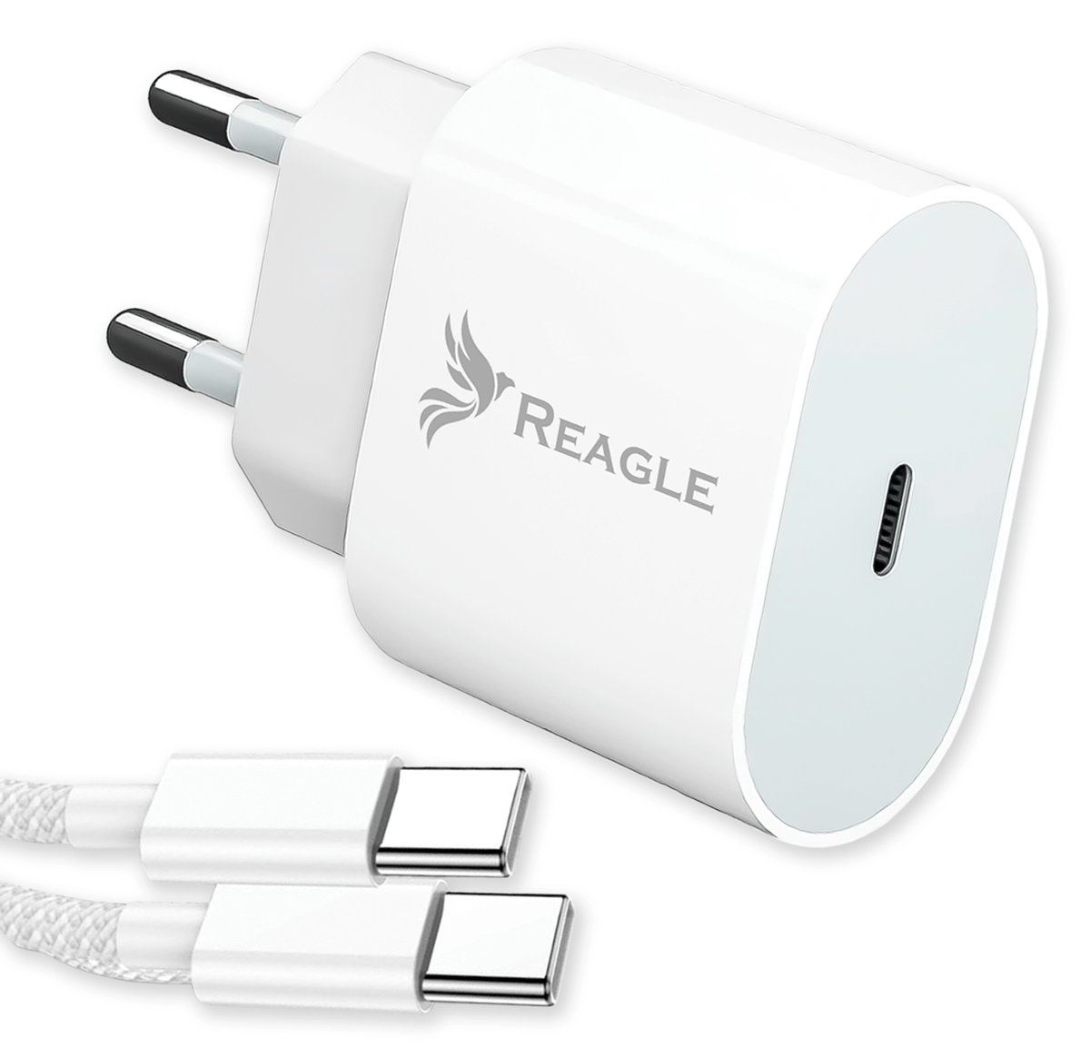 SZYBKA ŁADOWARKA 35W USB-C + KABEL 1M KOSTKA DO IPHONE 15 PRO MAX GALAXY S