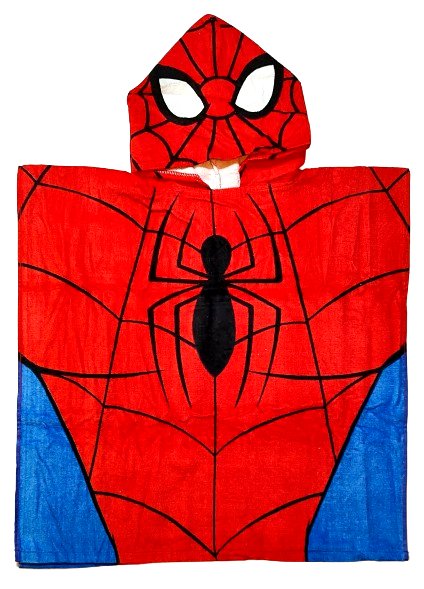 Ponczo kąpielowe Marvel Spider-Man 60x60 cm
