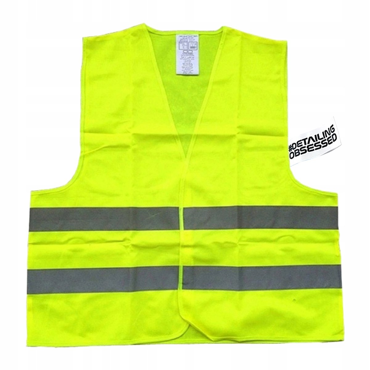 KAMIZELKA ODBLASKOWA OSTRZEGAWCZA DROGOWA ŻÓŁTA