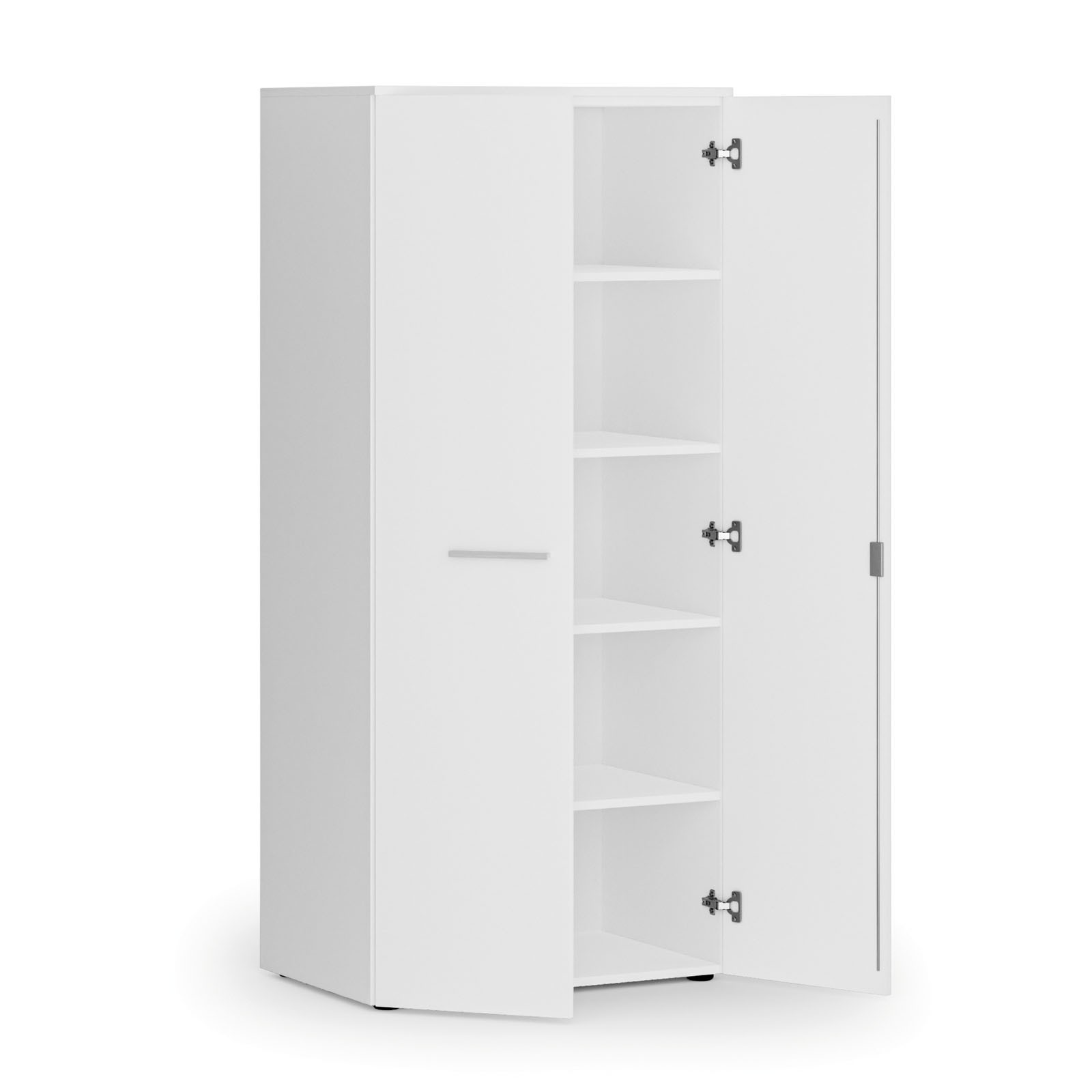 Szafa biurowa z drzwiami PRIMO WHITE, 1781 x 800 x 500 mm, biały