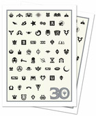 Koszulki na karty Magic the Gathering - 30th Anniversary - Apex Sleeves (100)