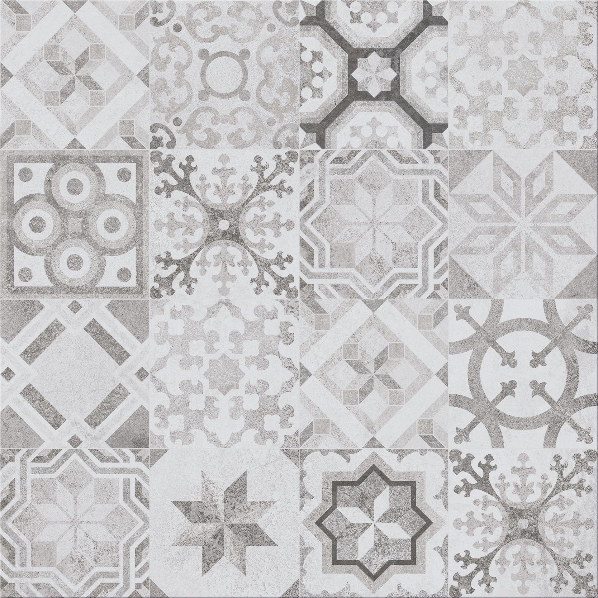 Gres Concrete Style patchwork 42X42 Cersanit