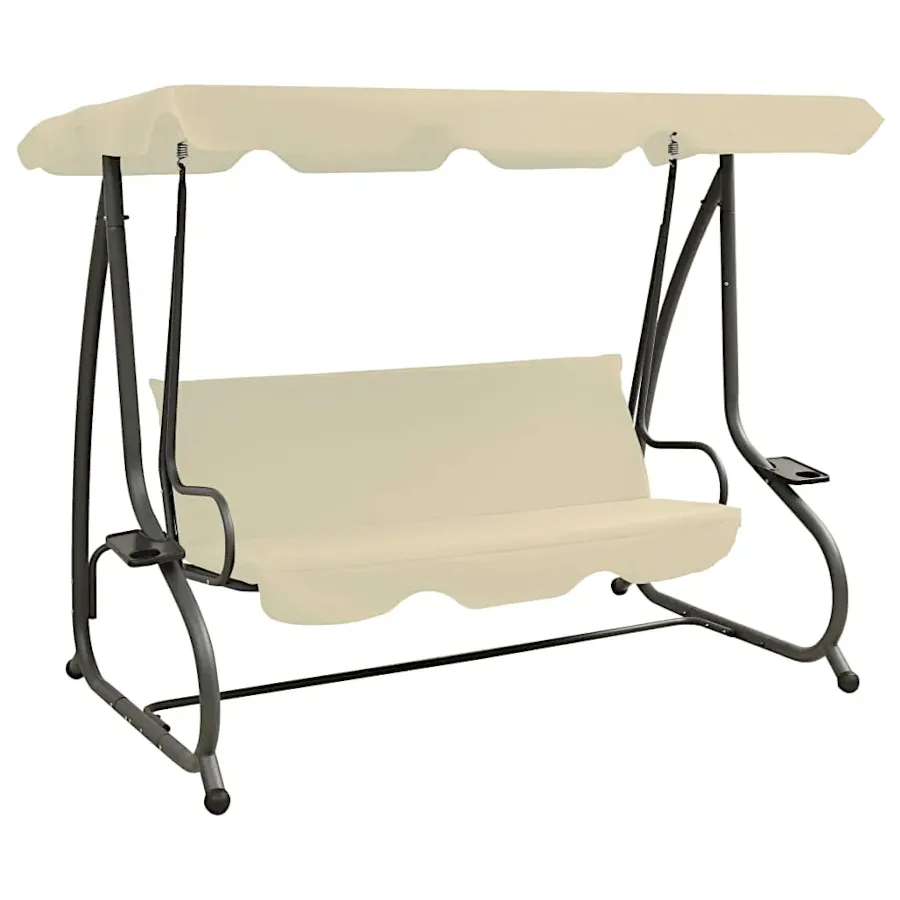 Huśtawka ogrodowa z baldachimem - Isamin 3X