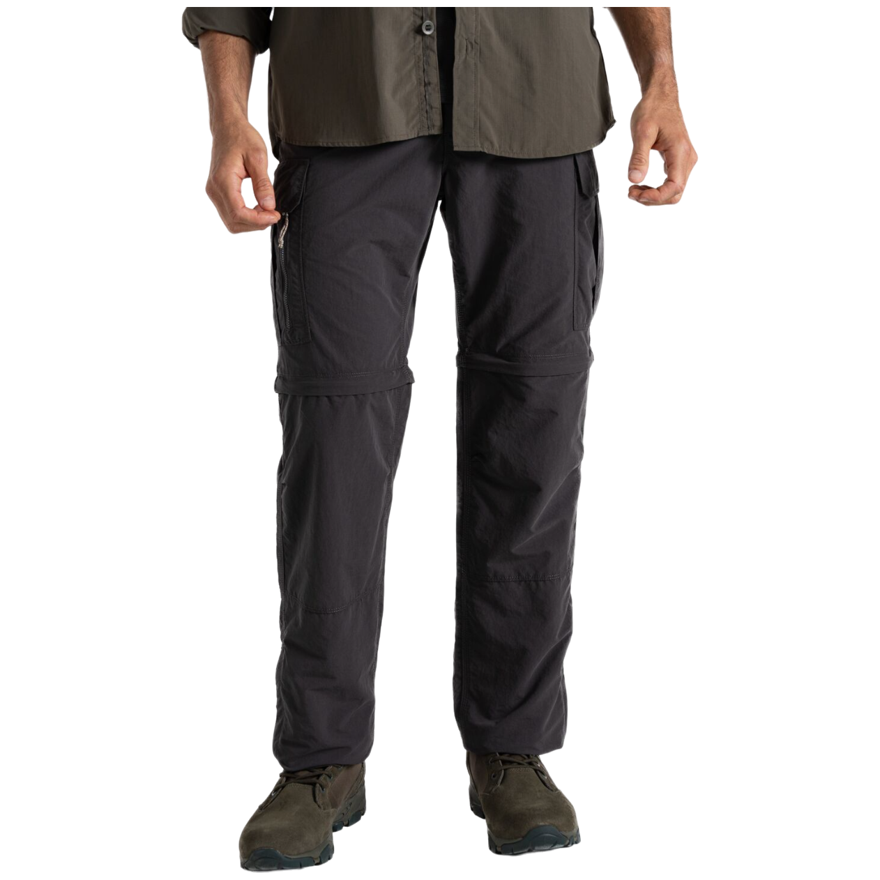 Spodnie męskie Craghoppers NosiLife Convertible Cargo Trouser II Rozmiar: L / Kolor: czarny