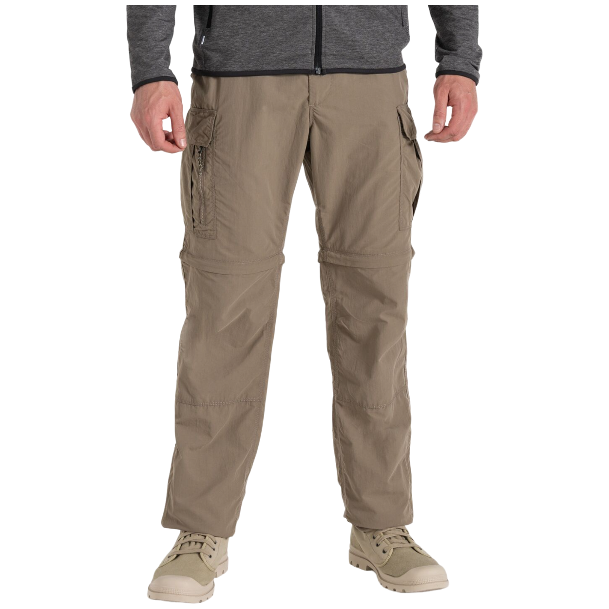 Spodnie męskie Craghoppers NosiLife Convertible Cargo Trouser II Rozmiar: L-XL / Kolor: brązowy