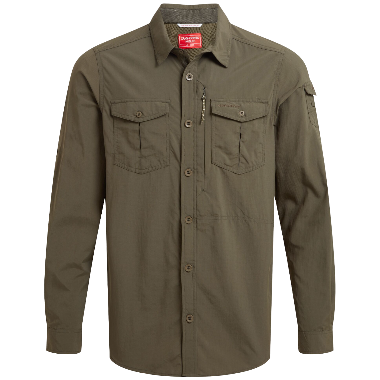 Koszula męska Craghoppers NosiLife Adventure Long Sleeved Shirt III Rozmiar: L / Kolor: zielony