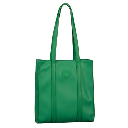 Gabor bags Elfie damska torba na ramię z zamkiem błyskawicznym, średniej wielkości, zielona, średnia, Essential, Zielony, M, Niezbędny