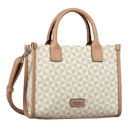 Gabor bags Barina damska torba na ramię z zamkiem błyskawicznym, mała biała, biały, S, Classic