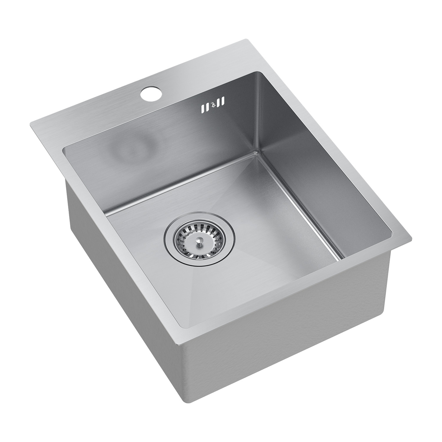 Zlewozmywak Root Chef Moon Mini, 40 x 50 x 20 cm, stalowy