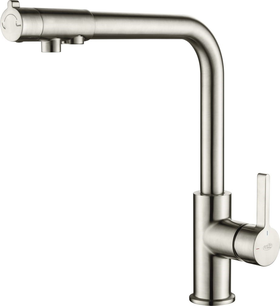 Bateria BLUE WATER ROYAL w kolorze stal szczotkowana INOX (BW-5901730617689)
