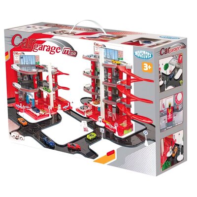 Mochtoys Mega Duży Garaż Parking Tor Dla Dzieci 4 Poziomy 11850