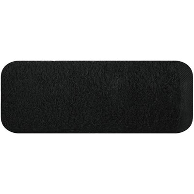 Ręcznik Gładki 2 50x90 czarny 17 500g/m2 Eurofirany