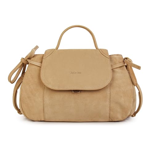 Kate Lee Beige v, Skórzana torba na ramię M Indie v Kobiety, beżowy