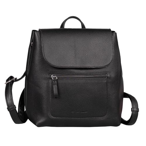 TOM TAILOR Elis plecak damski, 7 l, mały, czarny, czarny, S, Essential
