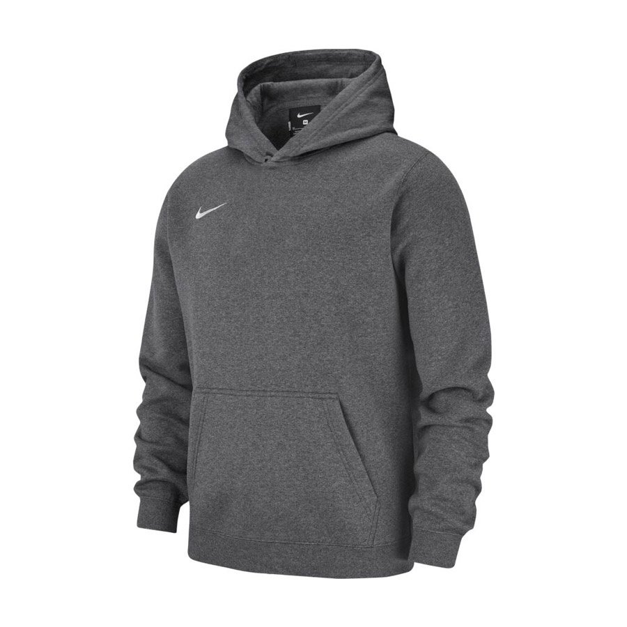 Nike, Bluza sportowa chłopięca, Hoodie Y Team Club 19, szary, rozmiar 128/137