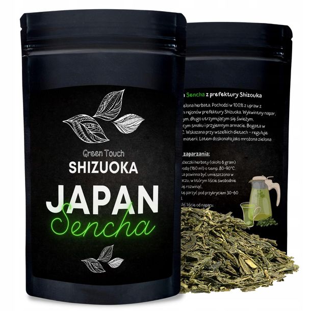 ﻿Herbata zielona japońska SENCHA Shizouka 100 g