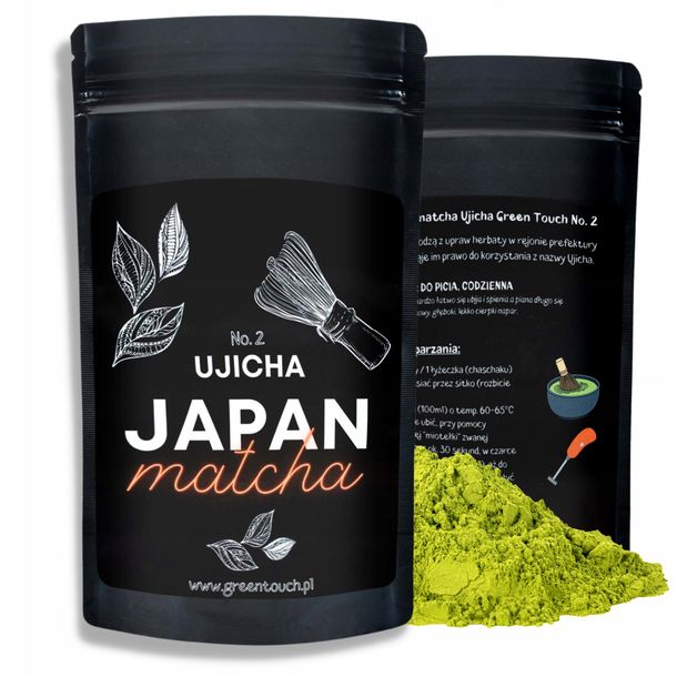 ﻿Herbata matcha japońska 100g Ujicha codzienna