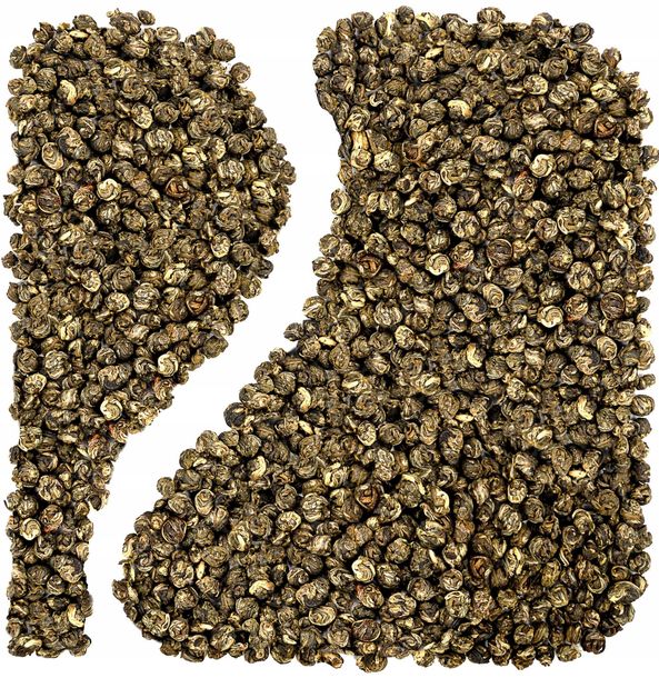 Herbata zielona LONG ZHU 500 g JAŚMINOWA PREMIUM CESARSKA - PERŁY