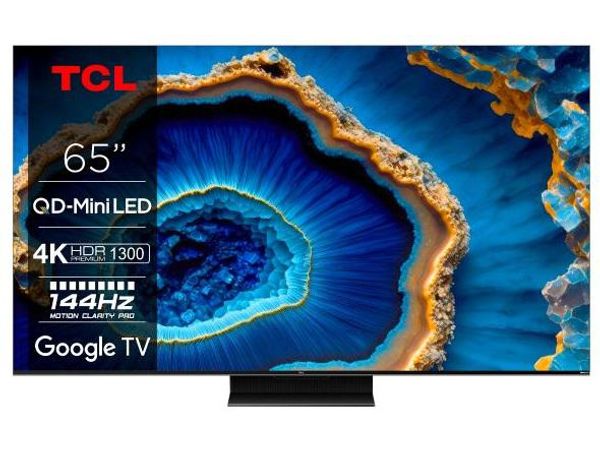 Фото - Телевізор TCL 65C803 65" MiniLED 144Hz QLED Google TV - darmowy odbiór w 22 miastach 