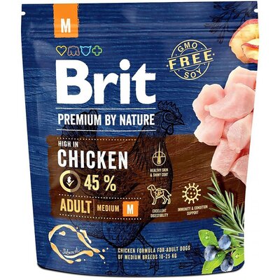 Brit Premium By Nature Adult M 1 kg