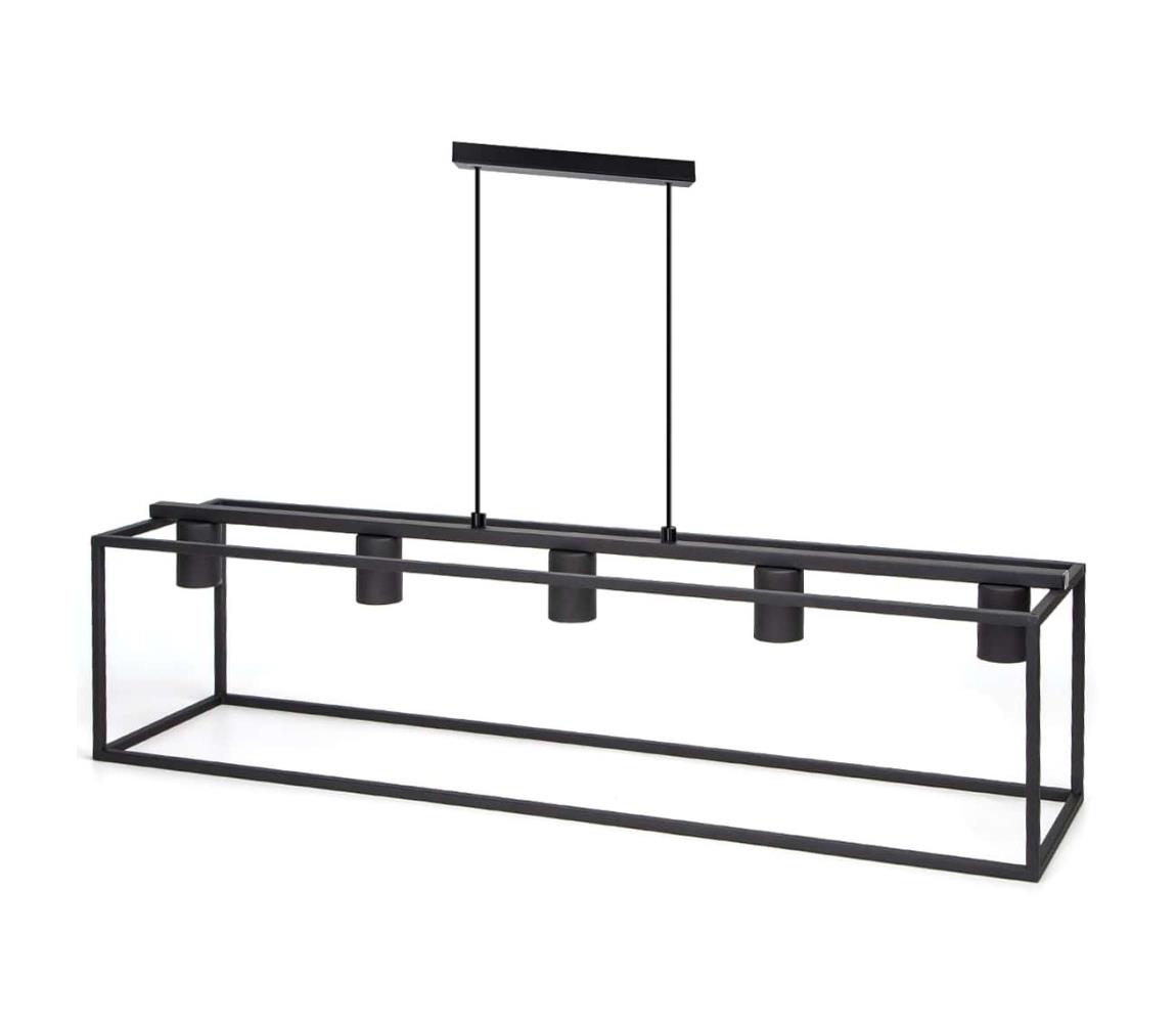 Aigostar - Żyrandol na lince 5xE27/40W/230V