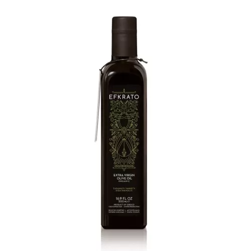 Efkrato oliwa premium wczesnego zbioru Tsunati 500ml BIO