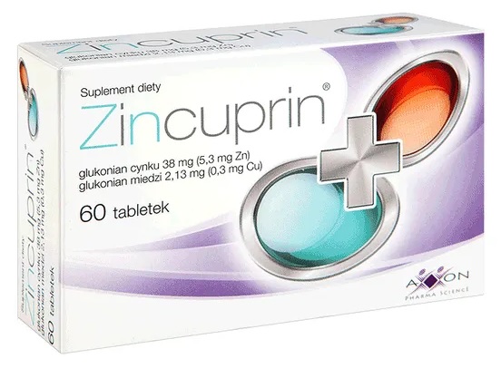 Axxon Zincuprin x 60 tabl