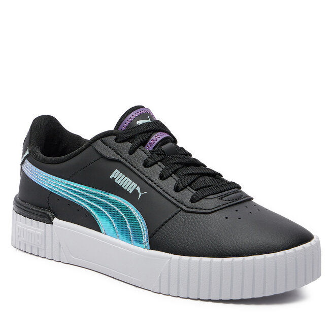 Sneakersy Puma Carina 2.0 Deep Dive Jr 396545-02 Puma Black/Ultraviolet/Turquoise Surf