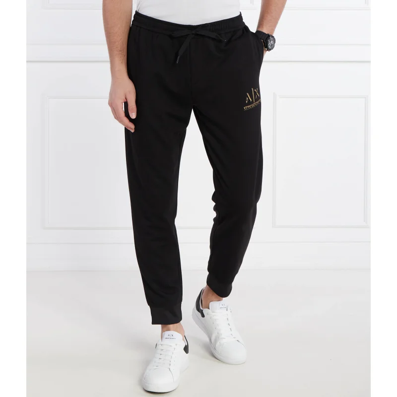 Armani Exchange Spodnie dresowe | Regular Fit