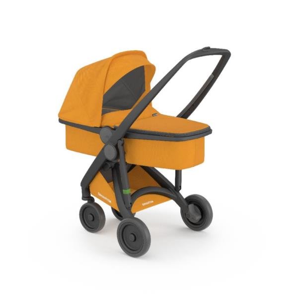 Wózek Greentom Carrycot black - sunflower