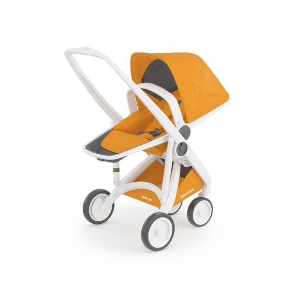 Wózek Greentom Reversible white - sunflower