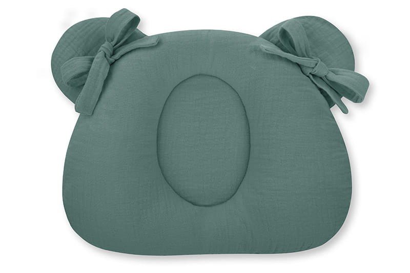 ﻿Poduszka muślinowa z wgłębieniem na główkę Ocean Green Sleepee
