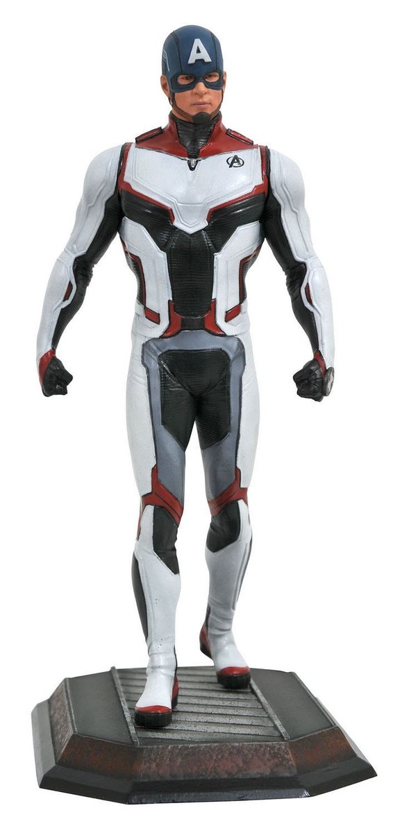 DIAMOND SELECT TOYS SEP201926 Marvel Gallery Avengers4 Kombinezon drużynowy Statua Kapitana Ameryki, wielokolorowy, jeden rozmiar