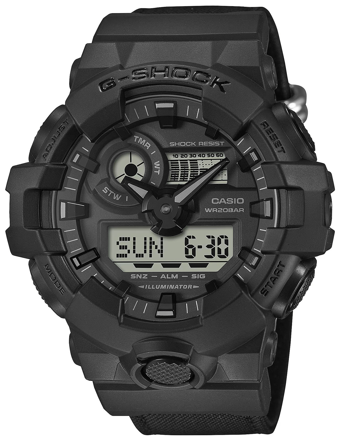 Zegarek G-SHOCK GA-700BCE-1AER UTILITY BLACK
