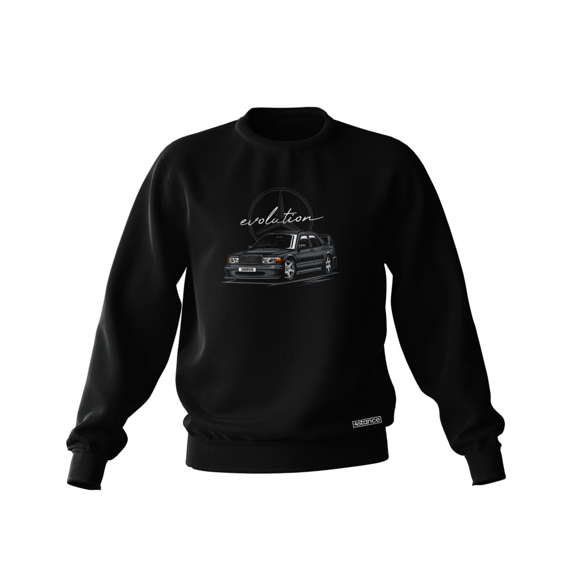 Czarna bluza MERCEDES 190E-L