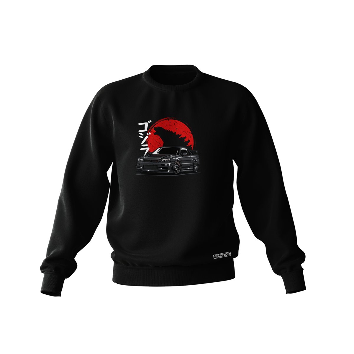 Czarna bluza NISSAN GTR R34 GODZILLA-XL