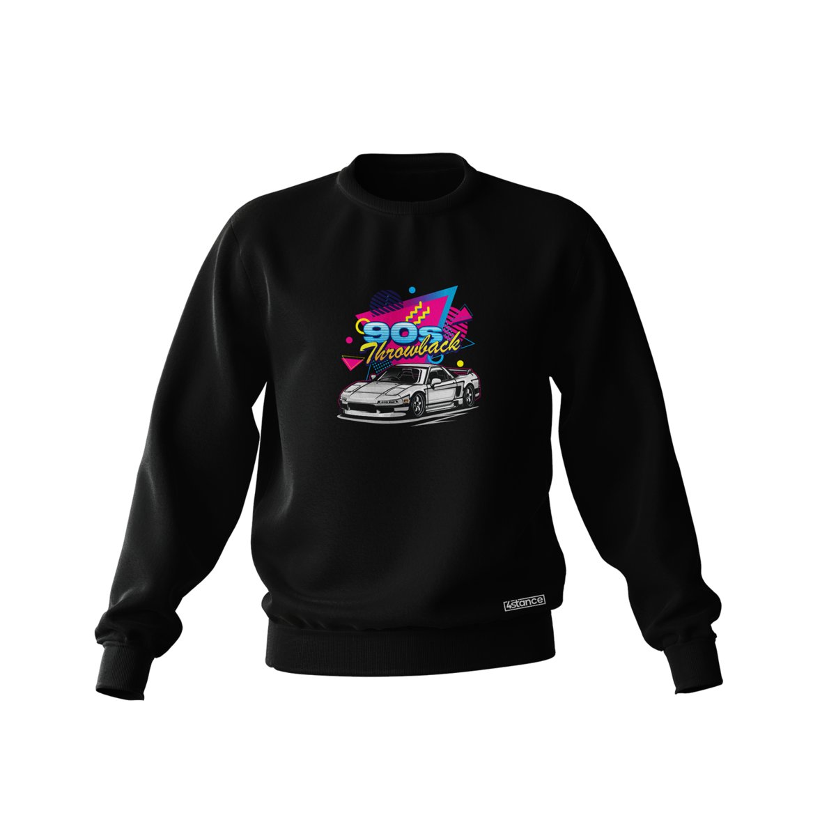 Czarna bluza HONDA NSX 90s-XS