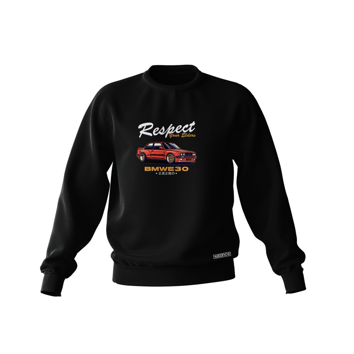 Czarna bluza BMW E30 Respect-XL